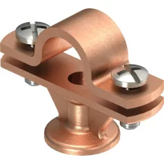   Obo Bettermann 5412633 Rúdtartó 16 mm-es felfogó- és földelőrudakhoz, réz 