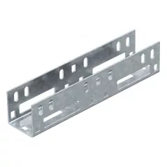  Obo Bettermann 6066623 Hosszanti összekötő, belső összekötő AZ-csatornához, cink-alumínium bevonat, 50 DD, 45x45x220 