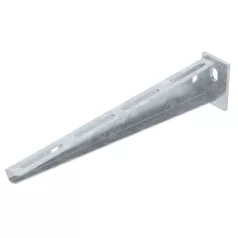   Obo Bettermann 6420664 Fali és oszlopkonzol, ráhegesztett fejlemezzel, tűzihorgonyzott, 160 mm 