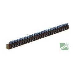 Pollmann 2020537 MKS 9X6,5X1000 Gyüjtősín 63A 1m réz