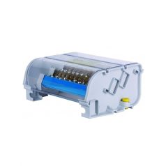   Pollmann 2021110 BD10074 Elosztóblokk 4P, sínre, 100A 5x6, 2x8 mm2