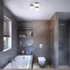 Rábalux 2113 Becca fürdőszobai lámpa, kör, G9, 3X28W