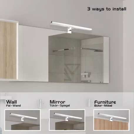 Rábalux 2115 Levon fürdőszobai LED lámpa, króm, 12W