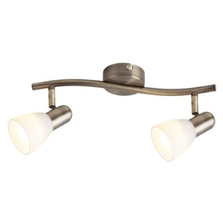 Rábalux 6307 Soma mennyezeti spot lámpa, szatin réz, 2x40W, E14, IP20 #