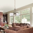 Rábalux 7135 Beckworth csillár, bronz, 5x40W, E14