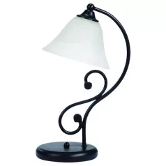   Rábalux 7772 Dorothea asztali lámpa, matt fekete, 1x40W, E14