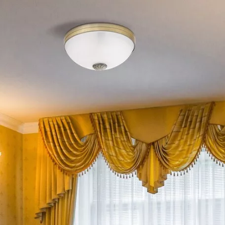 Rábalux 8558 Orchidea mennyezeti lámpa, bronz, 2x60W, E27