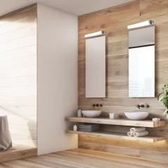   Rábalux 2066 Matt LED beltéri fürdőlámpa, króm, 15W, L55cm, 4000K