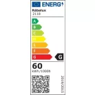 Rábalux 2118 Bruce beltéri mennyezeti lámpa, fehér, 60W, D75cm