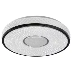   Rábalux 2119 Sedona beltéri LED mennyezeti lámpa, fekete 24W, D40cm