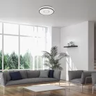 Rábalux 2119 Sedona beltéri LED mennyezeti lámpa, fekete 24W, D40cm
