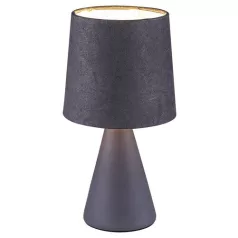   Rábalux 2695 Nalani beltéri éjjeli lámpa, szürke, E14 1x40W