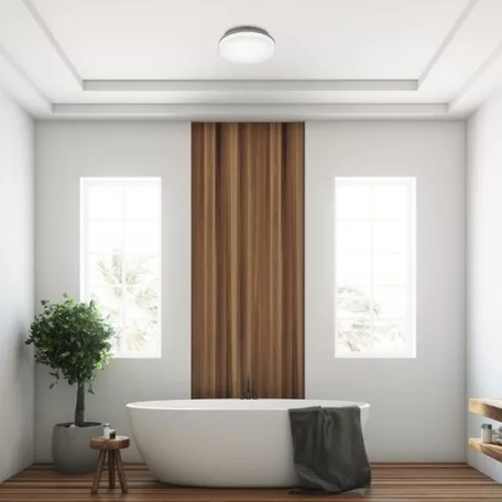 Rábalux 2697 Zenon kültéri mennyezeti lámpa, fehér, 18W