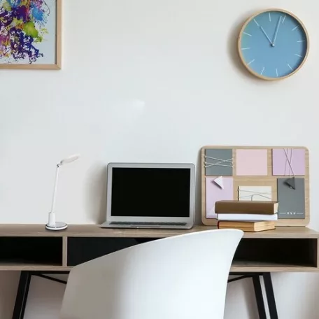 Rábalux 2977 Tekla beltéri asztali lámpa, fehér, 10W