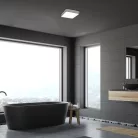 Rábalux 2987 Mokka beltéri mennyezeti lámpa, barna, 24W, D41cm