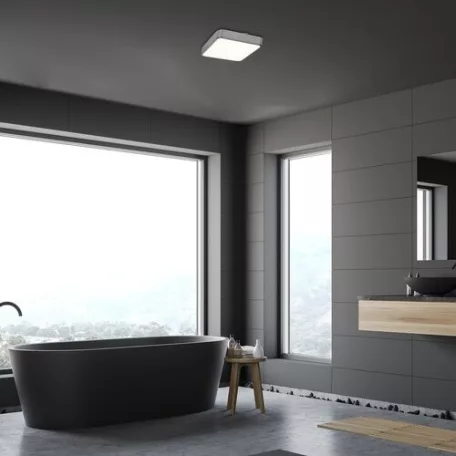 Rábalux 2987 Mokka beltéri mennyezeti lámpa, barna, 24W, D41cm