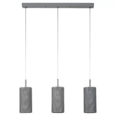   Rábalux 3019 Callia beltéri függeszték, szürke, E14, 3x25W