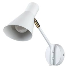   Rábalux 3050 Alfons beltéri fali lámpa, fehér, E27, 1x25W