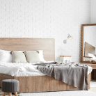 Rábalux 3050 Alfons beltéri fali lámpa, fehér, E27, 1x25W