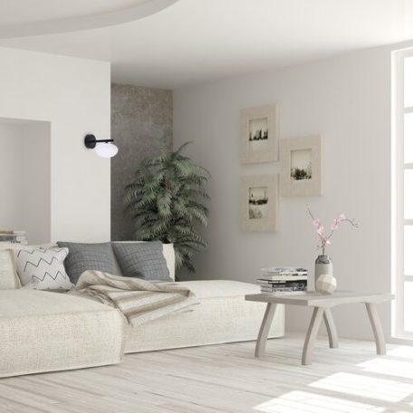 Rábalux 3059 Calista beltéri fali lámpa, fekete, G9, 1x28W