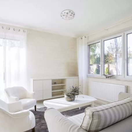 Rábalux 3075 Benita beltéri mennyezeti lámpa, 18W, D28cm