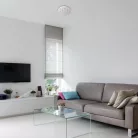 Rábalux 3077 Benita beltéri mennyezeti lámpa, fehér mintás, 18W, D26