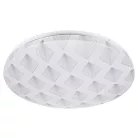 Rábalux 3078 Benita beltéri mennyezeti lámpa, 24W, fehér mintás, D38