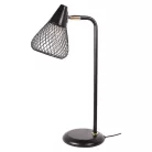 Rábalux 3181 Fanny beltéri asztali lámpa, fekete, E14, 1x25W, H46