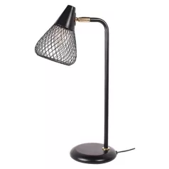   Rábalux 3181 Fanny beltéri asztali lámpa, fekete, E14, 1x25W, H46