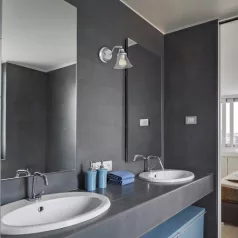   Rábalux 3207 Antoine beltéri fali fürdőlámpa, króm, E14, 1x40W