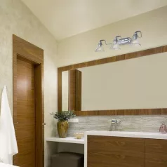   Rábalux 3209 Antoine beltéri fürdőlámpa, króm, E14, 3x40W