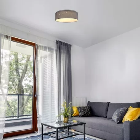 Rábalux 3307 Otilia beltéri mennyezeti lámpa, szürke, 22W