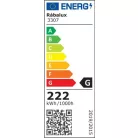 Rábalux 3307 Otilia beltéri mennyezeti lámpa, szürke, 22W