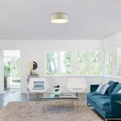 Rábalux 3308 Otilia beltéri mennyezeti lámpa, krém, 22W