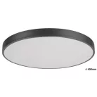 Rábalux 3314 Tesia beltéri mennyezeti lámpa, matt fekete, 36W, D40cm
