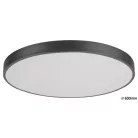 Rábalux 3316 Tesia beltéri mennyezeti lámpa, matt fekete, 60W, D60cm