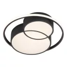 Rábalux 3320 Zenith beltéri mennyezeti lámpa, fekete, 40W