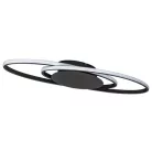 Rábalux 3331 Vesta beltéri mennyezeti lámpa, fekete, 50W