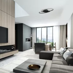 Rábalux 3331 Vesta beltéri mennyezeti lámpa, fekete, 50W