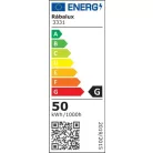 Rábalux 3331 Vesta beltéri mennyezeti lámpa, fekete, 50W