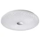 Rábalux 3440 Galeti beltéri mennyezeti lámpa, ezüst, 24W, D40cm