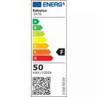 Rábalux 3478 Linden beltéri mennyezeti lámpa, króm, 50W, D50cm