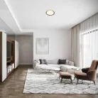 Rábalux 3482 Arcadia beltéri mennyezeti lámpa, szürke, 48W