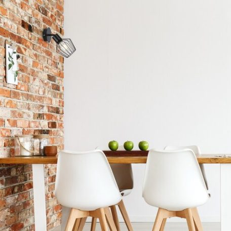 Rábalux 3534 Belano beltéri spotlámpa, fekete, E27, 1x40W