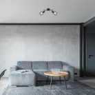 Rábalux 3535 Belano beltéri spotlámpa, fekete, E27, 2x40W