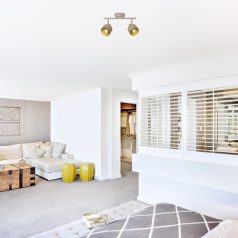   Rábalux 3548 Fedora beltéri spotlámpa, világos barna, E14, 2x40W