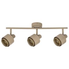   Rábalux 3549 Fedora beltéri spotlámpa, világos barna, E14, 3x40W