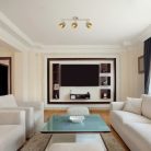 Rábalux 3549 Fedora beltéri spotlámpa, világos barna, E14, 3x40W