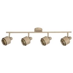   Rábalux 3550 Fedora beltéri spotlámpa, világos barna, E14, 4x40W