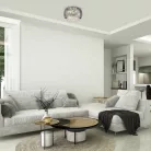 Rábalux 3598 Ninelle beltéri mennyezeti lámpa, króm, G9, 6x40W